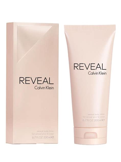 calvin klein reveal body lotion.